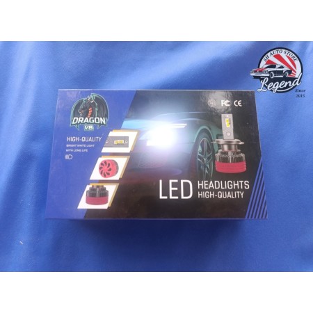 Led Dragon H7 V8 75w