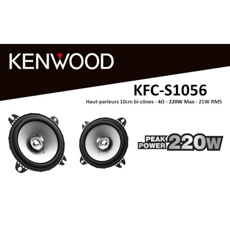 Haut Parleurs KENWWOD 10cm