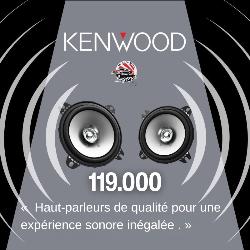 Haut Parleurs KENWWOD 10cm