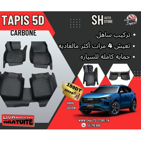 Tapis Sur Mesure 5d Carbon Haval Jolion