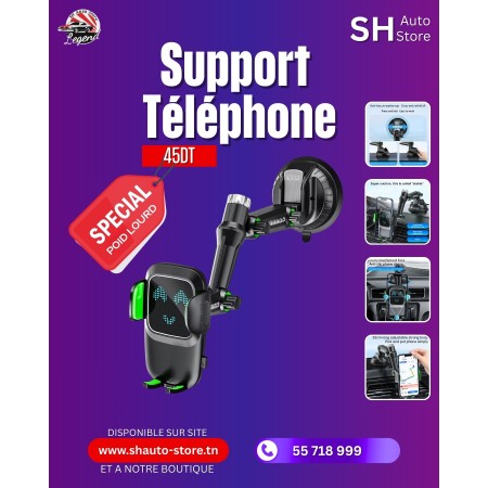 Support Téléphone Spécial Poid lourd PL01