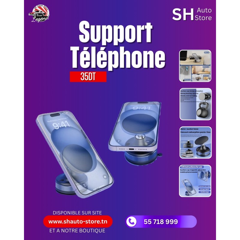 support téléphone SM01
