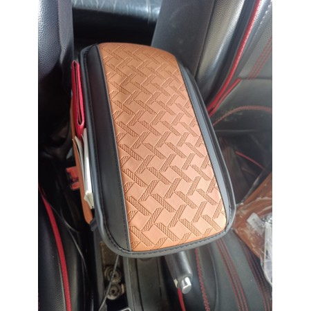 Pochette Accoudoir Marron & Noir