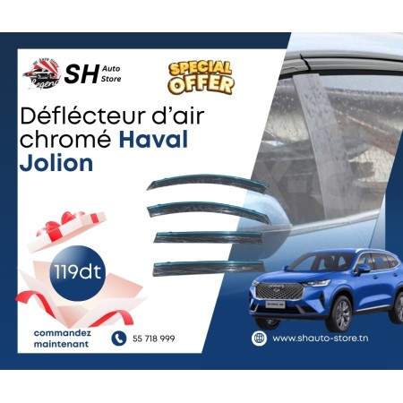 déflecteur d'air chromé Haval jolion