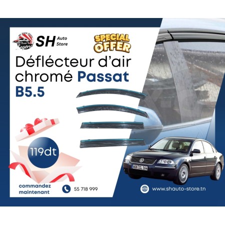 déflecteur d'air chromé passat b5.5