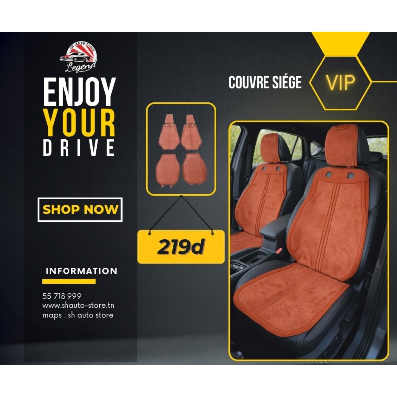 Couvre siége VIP corail