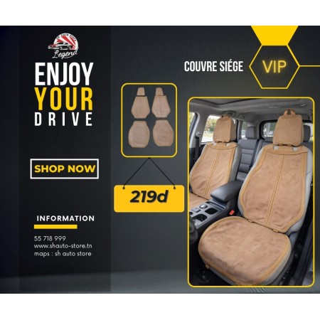 Couvre siége VIP beige