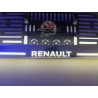 Support plaque RENAULT lumineux Led