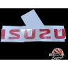 Sticker isuzu rouge